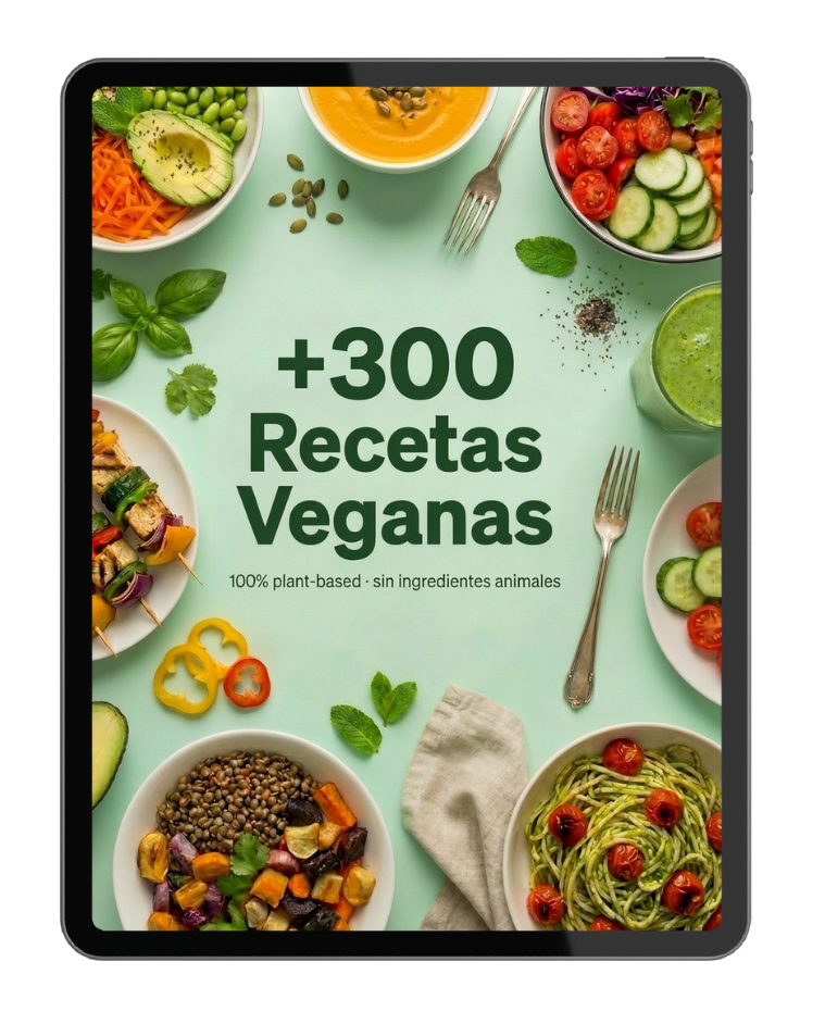 300 Recetas Veganas - Horno, Air Fryer, Sartén, Olla, Microondas